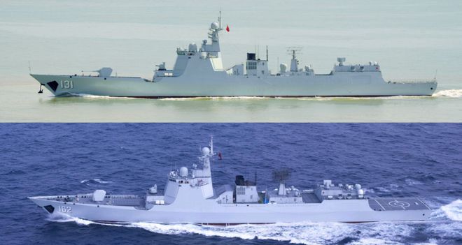 Max版正式亮相中国海军下一代驱逐舰何时亮相？K8凯发国际央视首次公开！052D型Pro(图3)