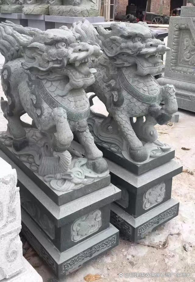 置详解：最佳摆放点与注意事项马竞合作伙伴石雕麒麟安放位