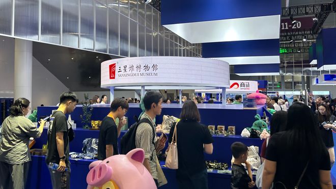 堆文创亮相深圳文博会！火爆！罗江非遗、三星(图6)
